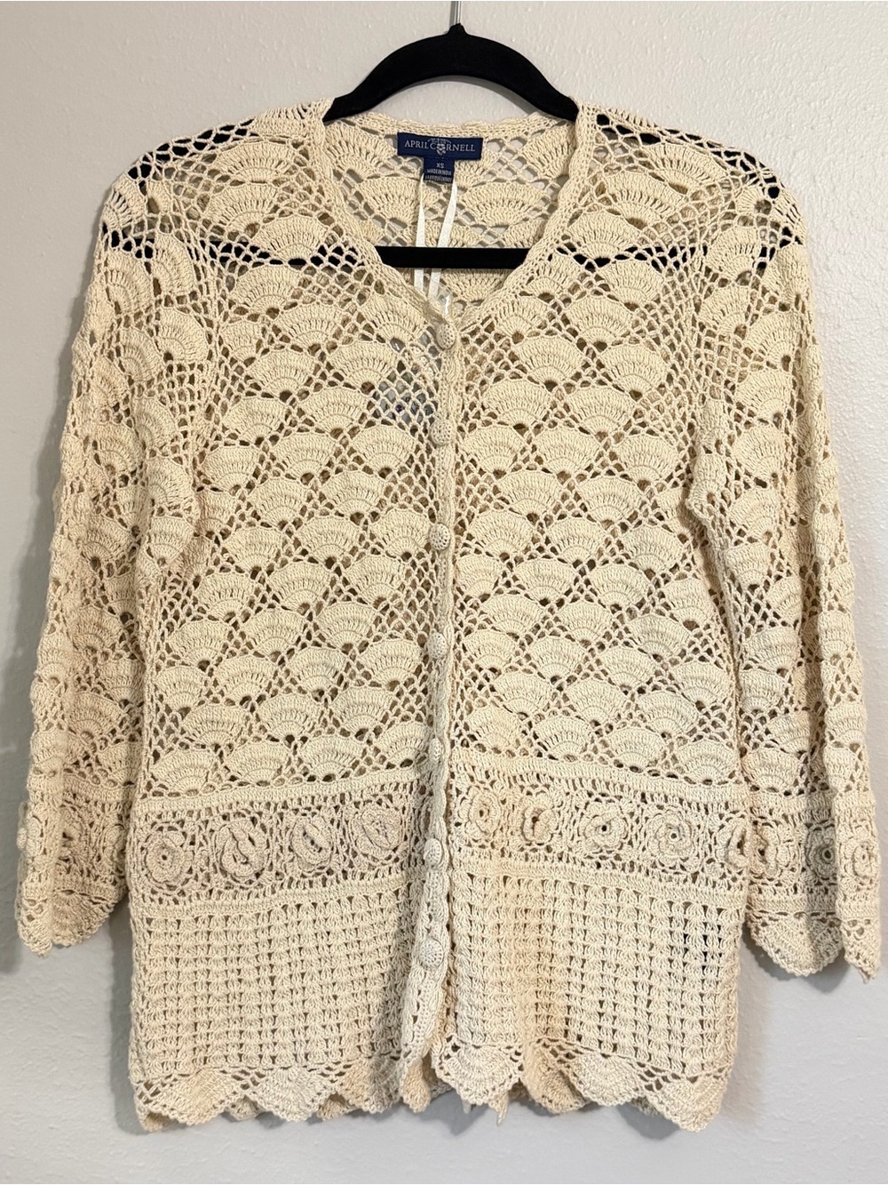 NWT April Cornell Felicity Sweater Size XS